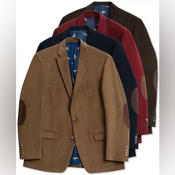 Ralph Lauren Classic-Fit Ultraflex Corduroy Sport Coat in Green. Size 54 long. - Picture 2 of 2